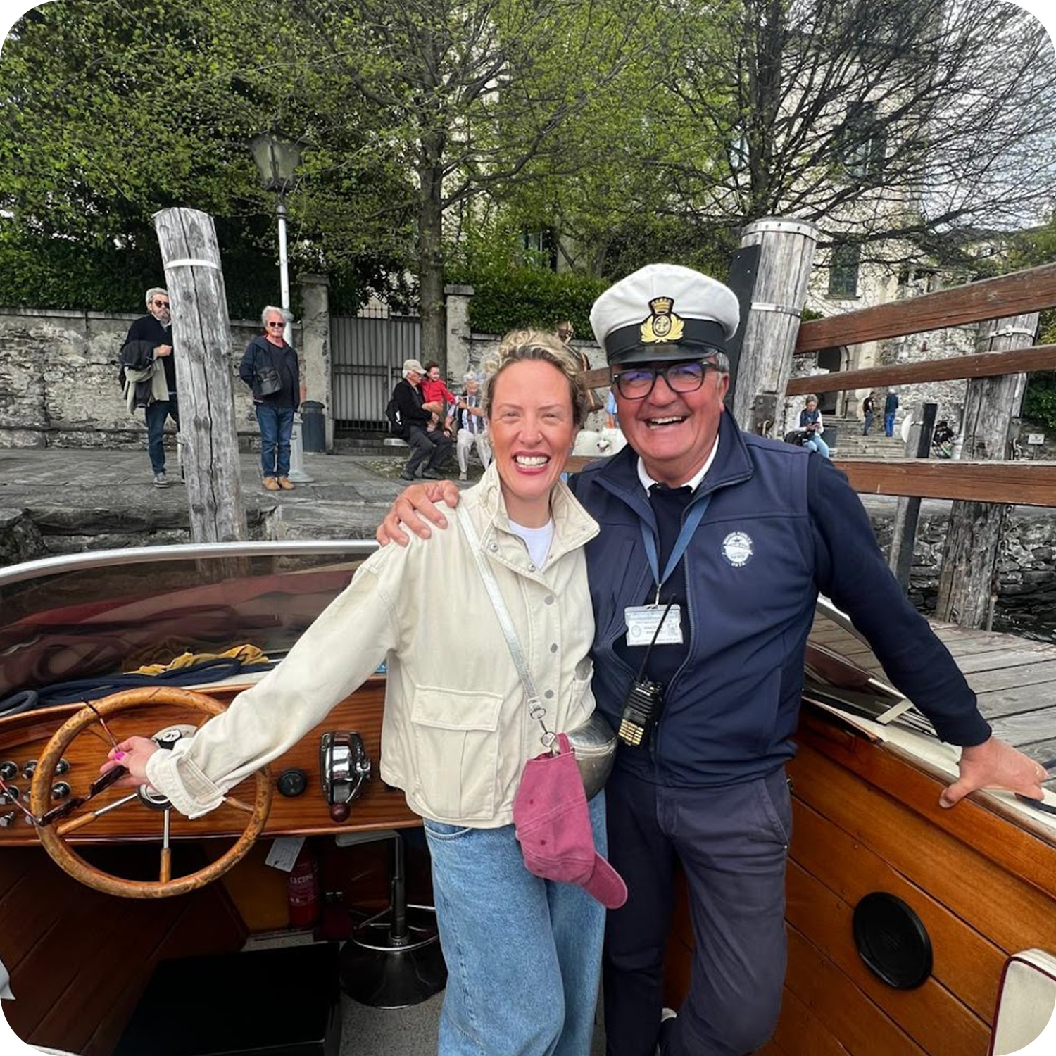 Katie the travel advisor in the Italian lakes