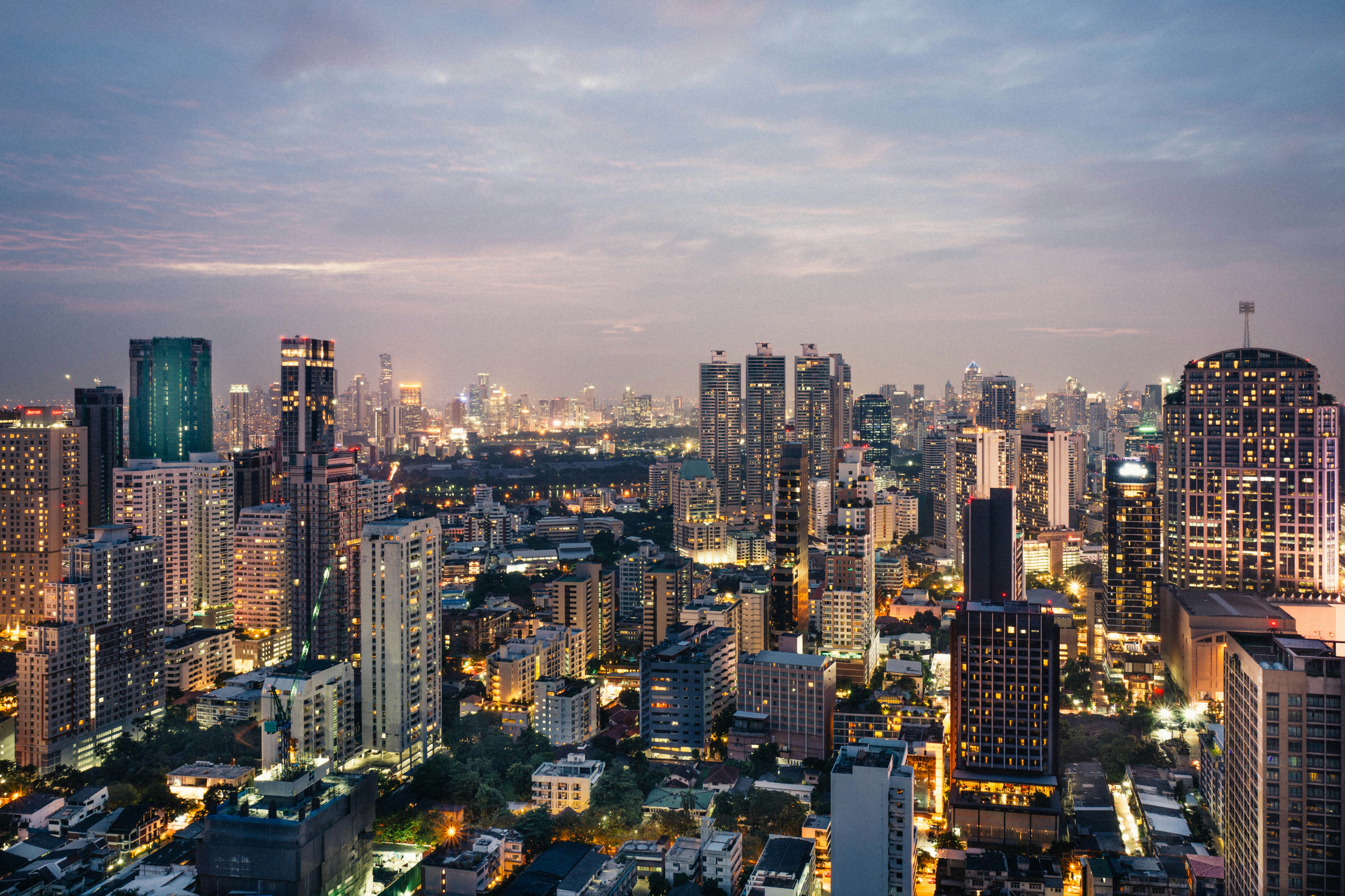 Bangkok skyline